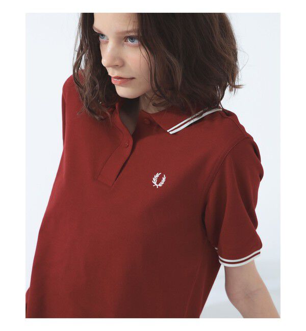 Ray BEAMS 「【別注】FRED PERRY / Twin Tipped ポロシャツ G3600」|ポロシャツ|BURNT_RED
