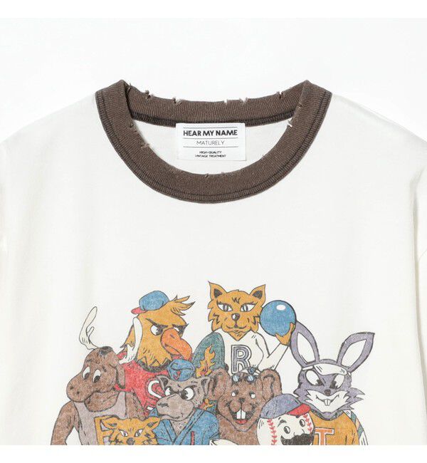 BEAMSBOY「【別注】HEAR MY NAME &times; maturely / プレイヤーズ プリント ショートスリーブ」|Tシャツ・カットソー|