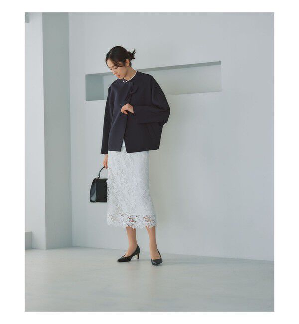 Demi-Luxe BEAMS 「カラー リリーハーフ コート＊」|ダッフルコート|