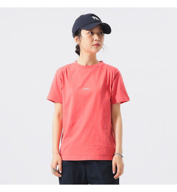 BEAMSBOY「ボーイ エンブロイダリー クルー Tシャツ」|Tシャツ・カットソー|PINK