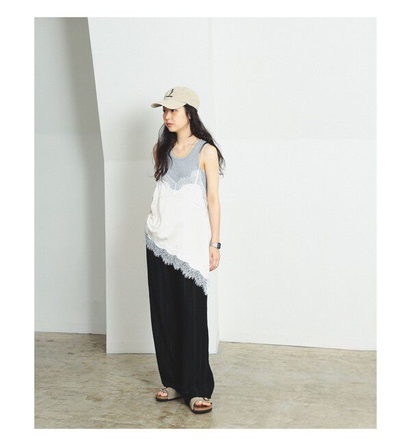 Ray BEAMS 「ジャガード ストライプ イージー パンツ」|チノ|