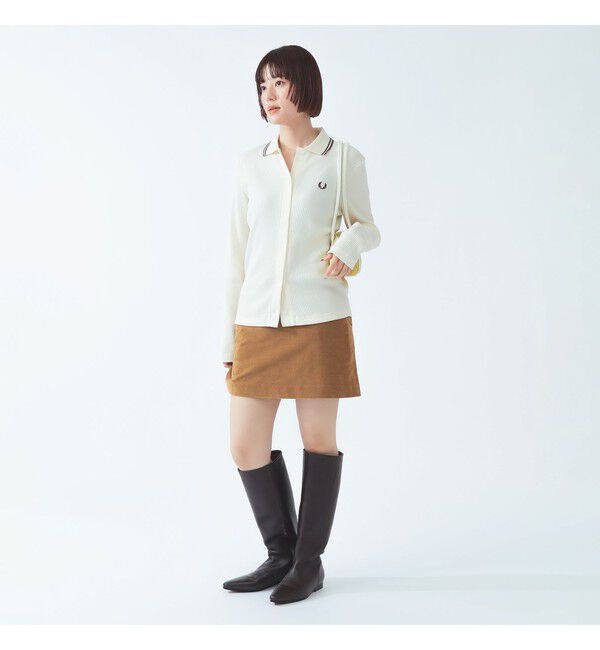 Ray BEAMS 「FRED PERRY / ボタン スルー リブ ポロシャツ」|ポロシャツ|