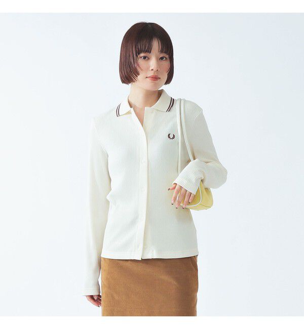Ray BEAMS 「FRED PERRY / ボタン スルー リブ ポロシャツ」|ポロシャツ|