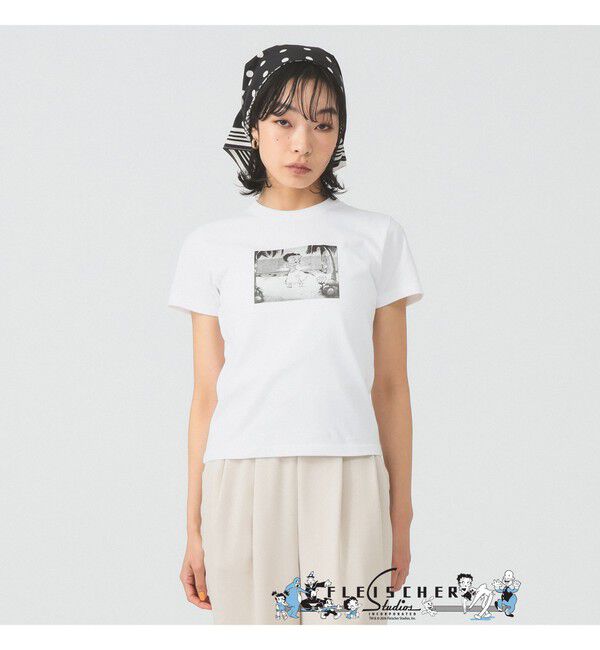 Ray BEAMS 「Betty Boop(TM) / Hula Tシャツ」|Tシャツ・カットソー|WHITE