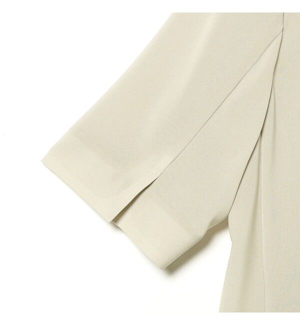 Demi-Luxe BEAMS 「シアー ハーフスリーブ ジャケット」|ダッフルコート|