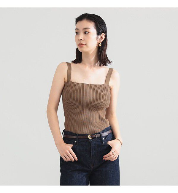Demi-Luxe BEAMS 「ORR / アコーディオン キャミソール」|ニット・セーター|