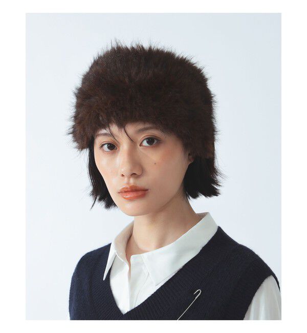 Ray BEAMS 「ファー ヘアバンド」|ヘアバンド|