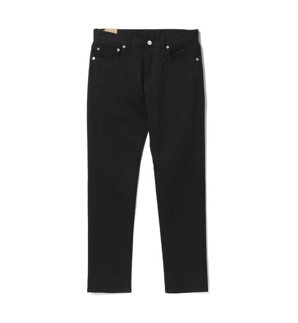 BEAMS「ベーシック ストレッチ デニムパンツ」|デニム|BLACK