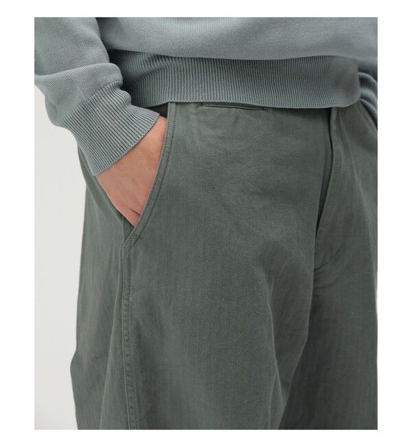 BEAMS PLUS「MIL Trousers Herringbone」|その他|