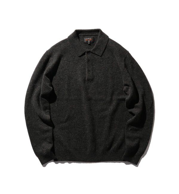 BEAMS PLUS「BEAMS PLUS / 9ゲージ ニット ポロ」|ポロシャツ|CHARCOAL.G