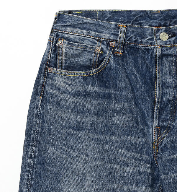 BEAMS「BEAMS｜orSlow / STANDARD DENIM 105 2Year Wash｜メンズ デニムパンツ｜セルビッジ 13.7oz」|デニム|