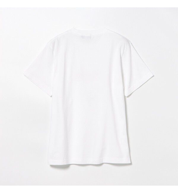 BEAMS「BEAMS｜BEAMS ロゴ Tシャツ ①｜ 半袖 Tシャツ｜ロゴT プリント｜ベーシックフィット」|Tシャツ・カットソー|