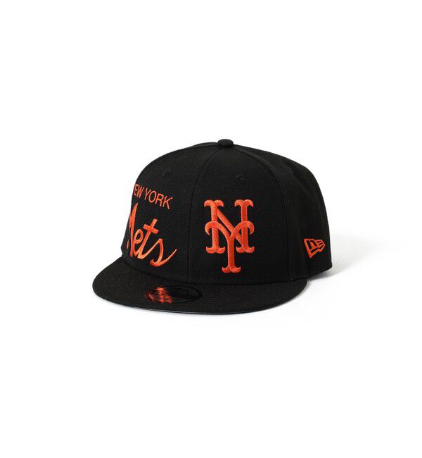 BEAMS「【別注】NEW ERA / 9FIFTY Side Logo」|キャップ・キャスケット|BLACK