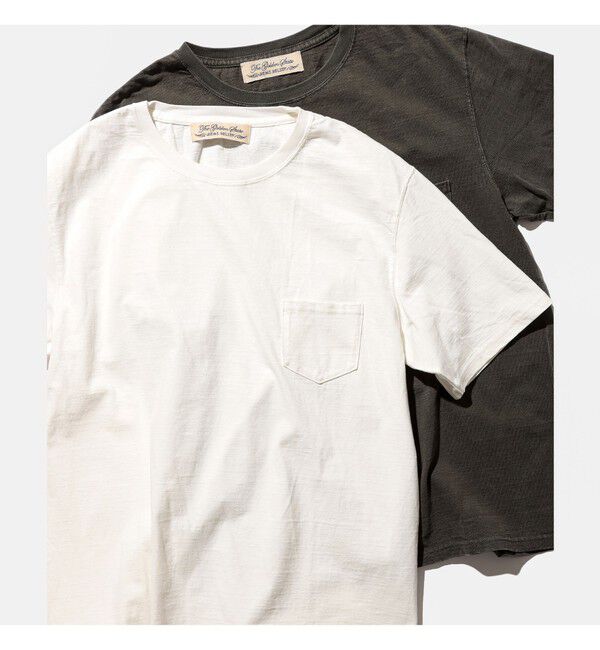 BEAMS PLUS「BEAMS PLUS｜【別注】REMI RELIEF / Pocket T-shirt｜ポケットT｜オーガニックコットン｜ヴィンテージ加工 」|Tシャツ・カットソー|