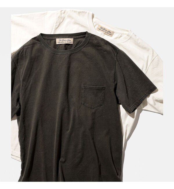 BEAMS PLUS「BEAMS PLUS｜【別注】REMI RELIEF / Pocket T-shirt｜ポケットT｜オーガニックコットン｜ヴィンテージ加工 」|Tシャツ・カットソー|