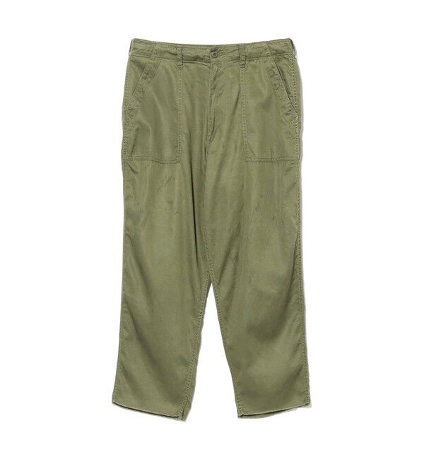 BEAMS「カットオフ ベイカーパンツ 【リラックスフィット】」|チノ|OLIVE
