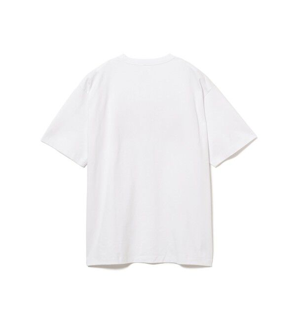 BEAMS「BEAMS｜【別注】Champion / BEAMS Logo T-shirt｜ Tシャツ｜サステナブル アメリカ綿100%」|Tシャツ・カットソー|