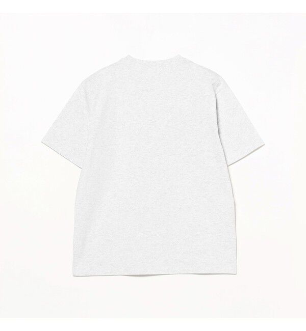 BEAMS「BEAMS｜【別注】Champion / BEAMS Logo T-shirt｜ Tシャツ｜サステナブル アメリカ綿100%」|Tシャツ・カットソー|