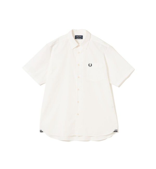 BEAMS「BEAMS｜【別注】FRED PERRY / Broad Short Sleeve Shirts｜半袖｜ブロード生地 上品｜別注 」|シャツ・ブラウス|
