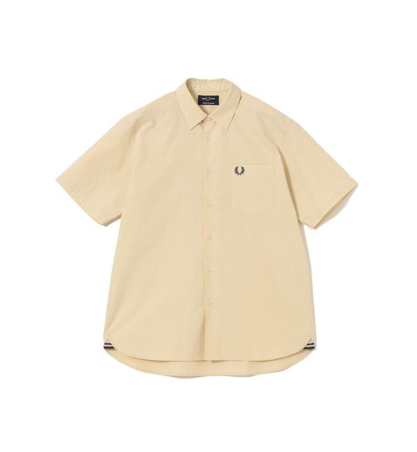 BEAMS「BEAMS｜【別注】FRED PERRY / Broad Short Sleeve Shirts｜半袖｜ブロード生地 上品｜別注 」|シャツ・ブラウス|