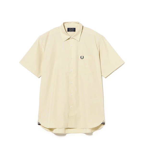 BEAMS「BEAMS｜【別注】FRED PERRY / Broad Short Sleeve Shirts｜半袖｜ブロード生地 上品｜別注 」|シャツ・ブラウス|