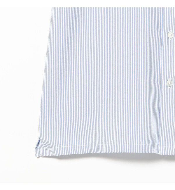 BEAMS「シアサッカー シャツ【リラックスフィット】」|シャツ・ブラウス|