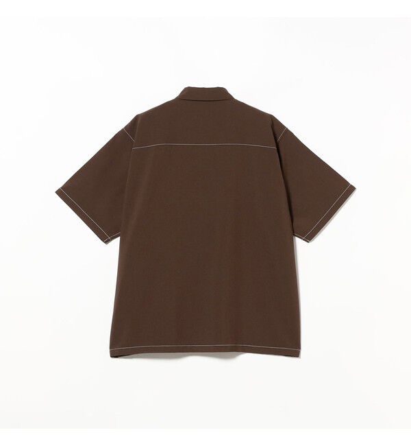 BEAMS「ダブル ポケット ステッチ シャツ 【ワイドフィット】」|シャツ・ブラウス|