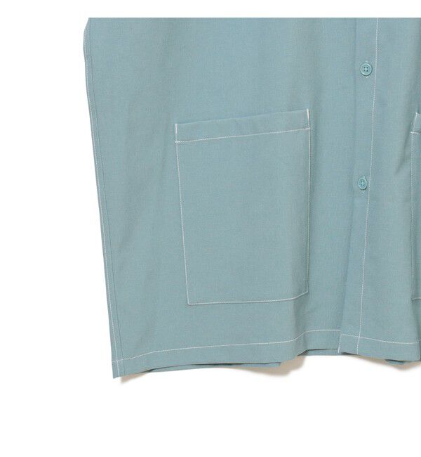BEAMS「ダブル ポケット ステッチ シャツ 【ワイドフィット】」|シャツ・ブラウス|