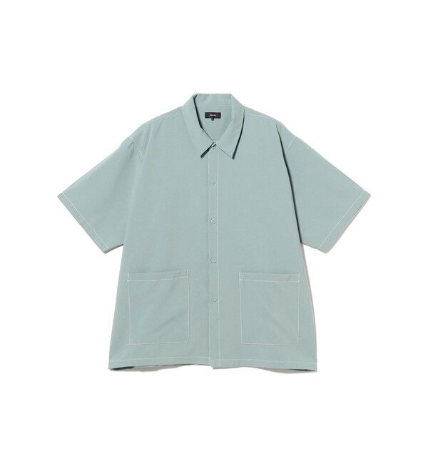 BEAMS「ダブル ポケット ステッチ シャツ 【ワイドフィット】」|シャツ・ブラウス|