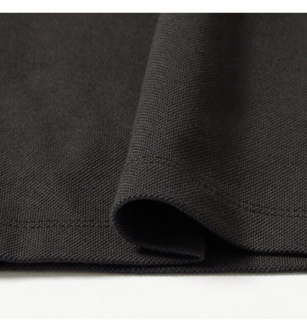 BEAMS「BEAMS｜【別注】FRED PERRY / Oversized Tipped Pique T-shirt｜Tシャツ｜半袖 鹿の子素材」|Tシャツ・カットソー|