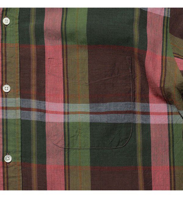 BEAMS PLUS「B.D. Classic-fit Madras」|シャツ・ブラウス|