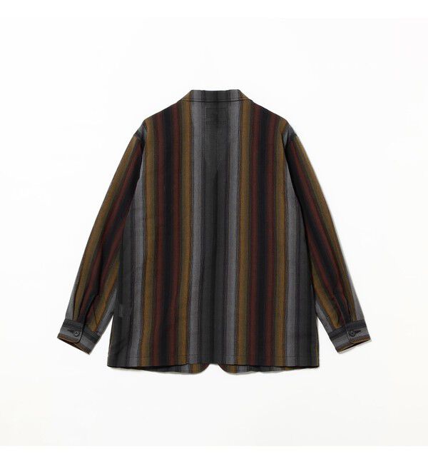 BEAMS PLUS「4B Cuffs Jacket Ombre Stripe」|テーラードジャケット|