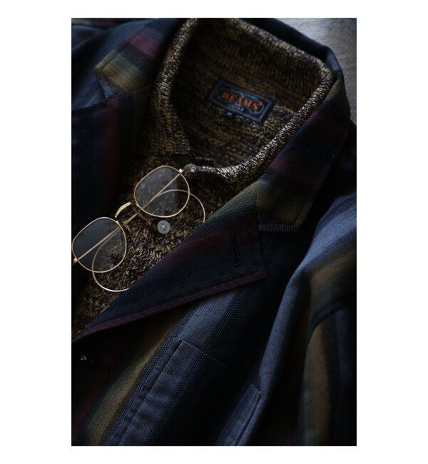 BEAMS PLUS「4B Cuffs Jacket Ombre Stripe」|テーラードジャケット|