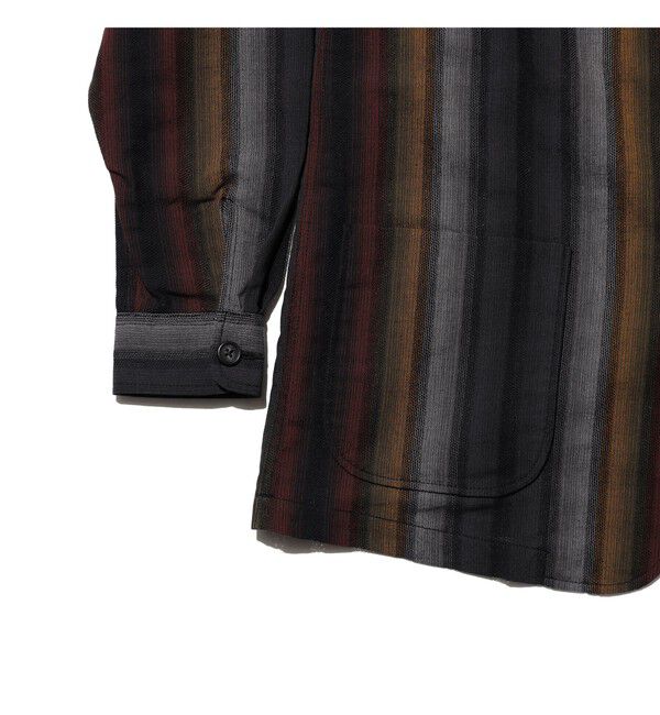 BEAMS PLUS「4B Cuffs Jacket Ombre Stripe」|テーラードジャケット|