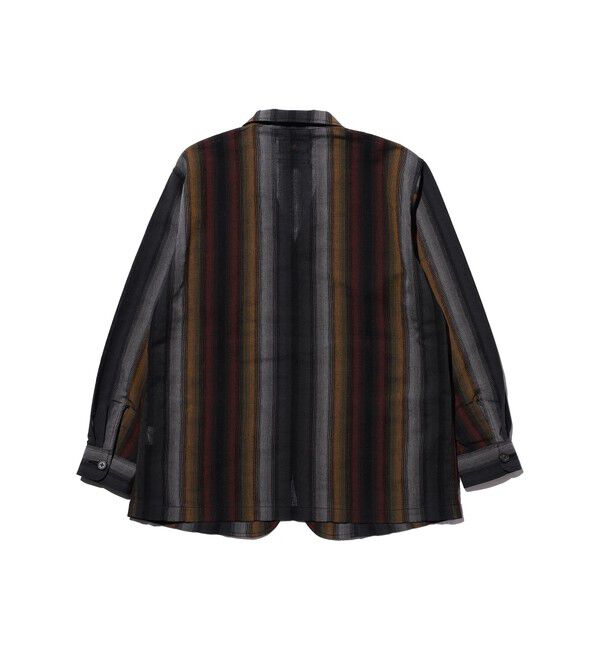 BEAMS PLUS「4B Cuffs Jacket Ombre Stripe」|テーラードジャケット|