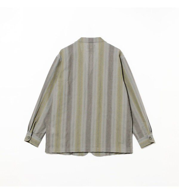 BEAMS PLUS「4B Cuffs Jacket Ombre Stripe」|テーラードジャケット|