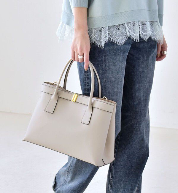 quaranciel「quaranciel: バックル 2way トート バッグ（A4対応）」|トートバッグ|
