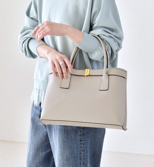 quaranciel「quaranciel: バックル 2way トート バッグ（A4対応）」|トートバッグ|