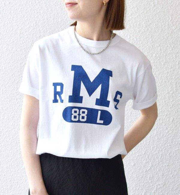 SHIPS any「Champion:〈洗濯機可能〉グラフィック ロゴ ショート スリーブ TEE」|Tシャツ・カットソー|