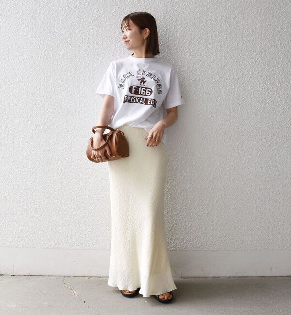 SHIPS any「Champion:〈洗濯機可能〉グラフィック ロゴ ショート スリーブ TEE」|Tシャツ・カットソー|