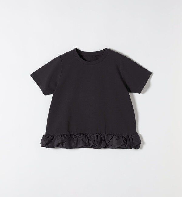 SHIPS any「SHIPS any:〈多機能/洗濯機可能〉マルチファンクション ドッキング ヘム コンパクト TEE」|Tシャツ・カットソー|