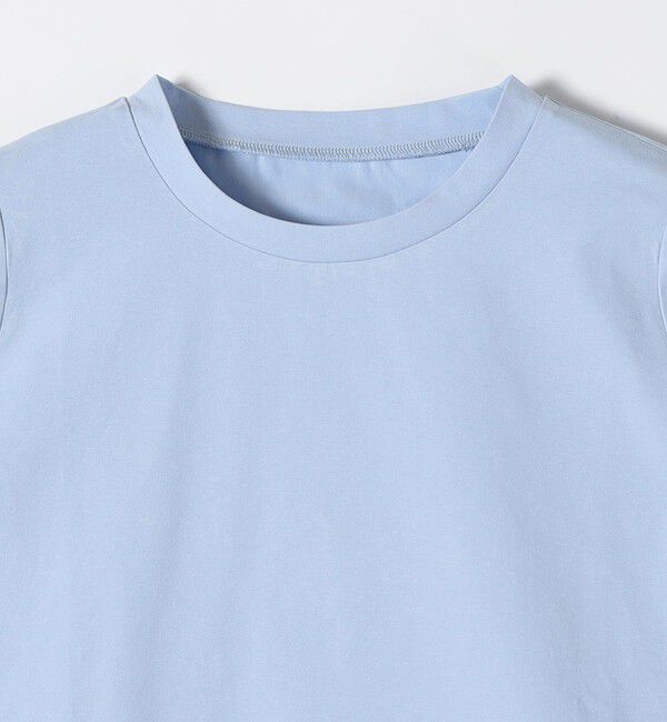 SHIPS any「SHIPS any:〈多機能/洗濯機可能〉マルチファンクション ドッキング ヘム コンパクト TEE」|Tシャツ・カットソー|