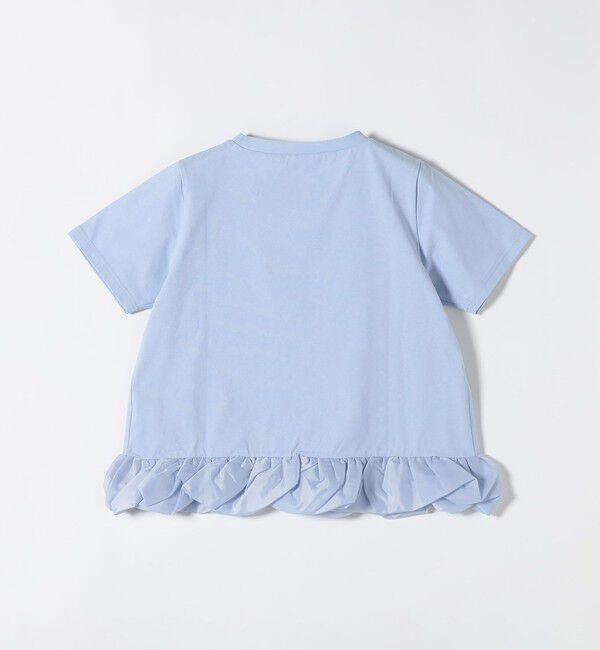SHIPS any「SHIPS any:〈多機能/洗濯機可能〉マルチファンクション ドッキング ヘム コンパクト TEE」|Tシャツ・カットソー|