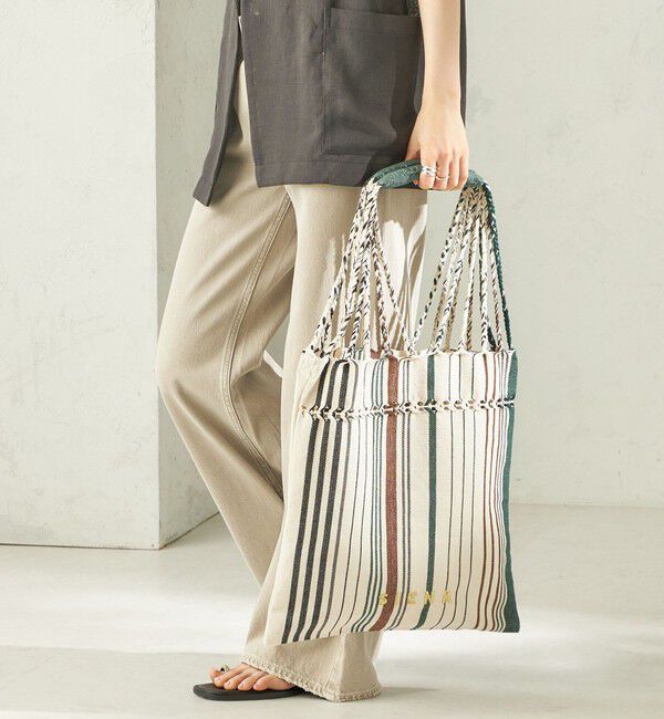 SHIPS for women「RAMESHWARI: ハンモック バッグ 26SS」|トートバッグ|