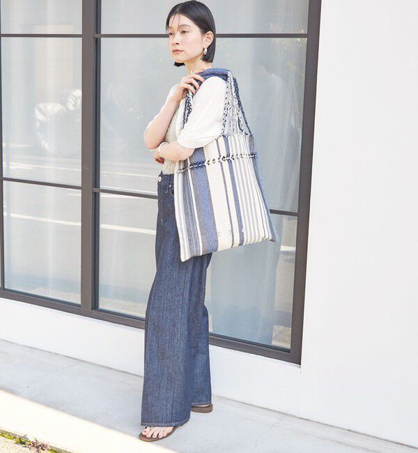 SHIPS for women「RAMESHWARI: ハンモック バッグ 26SS」|トートバッグ|