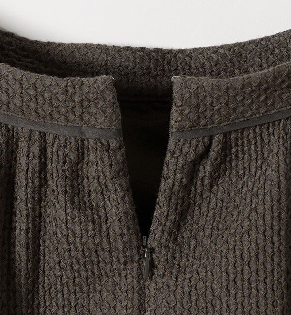 quaranciel「quaranciel:〈手洗い可能〉コットン 刺繍 パイピング フレア スカート」|スカート|