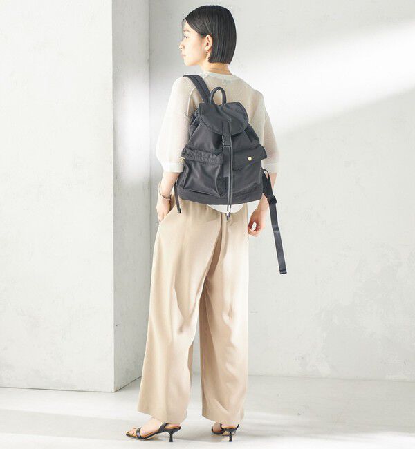 SHIPS for women「【WEB限定】Hyman Roth:〈撥水加工〉ドロスト バック パック」|リュック|