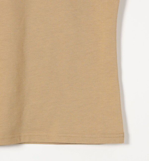 SHIPS any「SHIPS any:〈洗濯機可能〉ジャージー フレンチスリーブ レース TEE」|Tシャツ・カットソー|