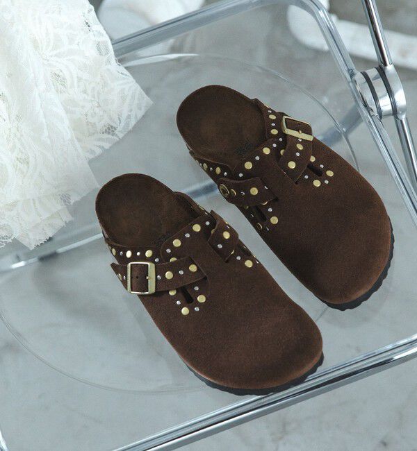 SHIPS for women「【SHIPS EXCLUSIVE】BIRKENSTOCK: BOSTON RIVET」|サンダル|ブラウン