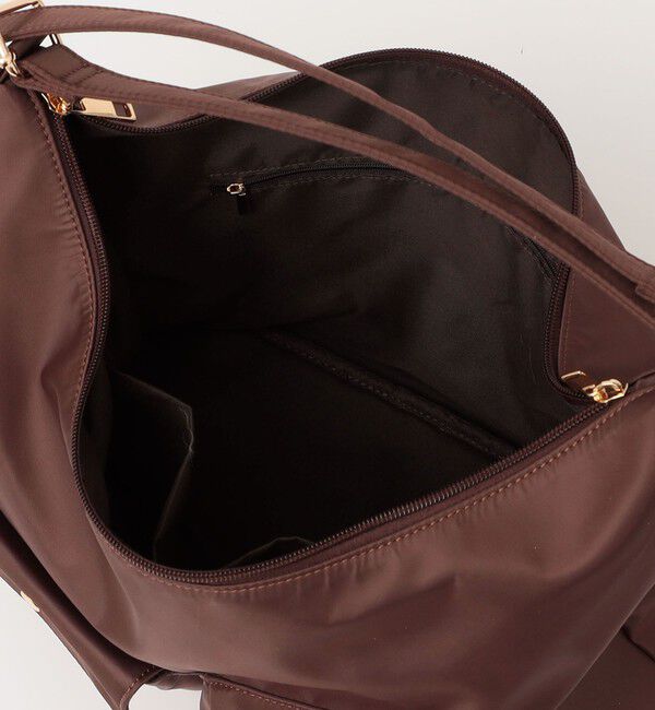 quaranciel「《予約》quaranciel:〈撥水加工〉3WAY ナイロン リュック / ショルダーバッグ（A4対応）」|ショルダー・メッセンジャー|